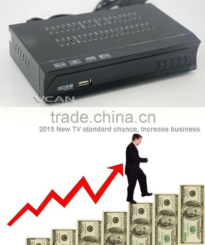 VCAN1047 Home ISDB-T Digital TV Receiver digital tv set top box for Philippines
