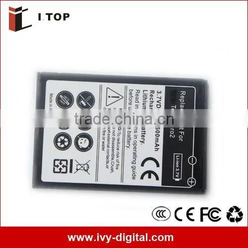 1500mAh Cell Phone Battery For HTC Touch Pro2