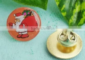 epoxy resin domed metal lapel pin,shiled shape metal epoxy pin badge