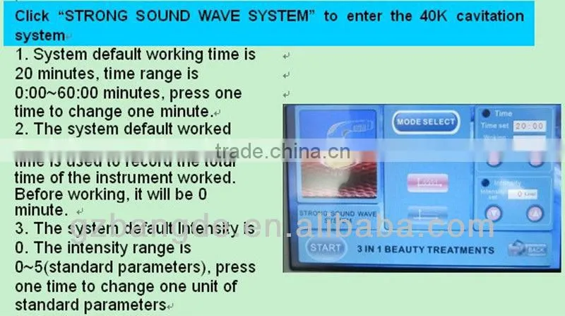 2013 Latest! ultrasound cavitation bipolar rf machine for weight loss BD-B030
