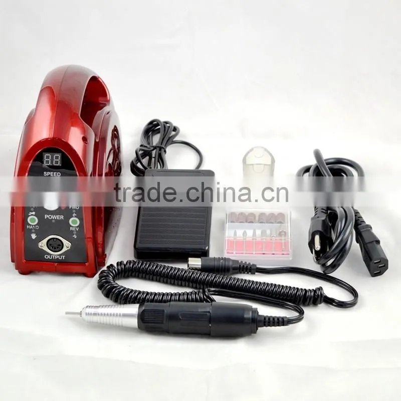free shipping nail acrylic drill nail drill strong brand nail drill machines nail beauty nail drill 35000rpm 65w