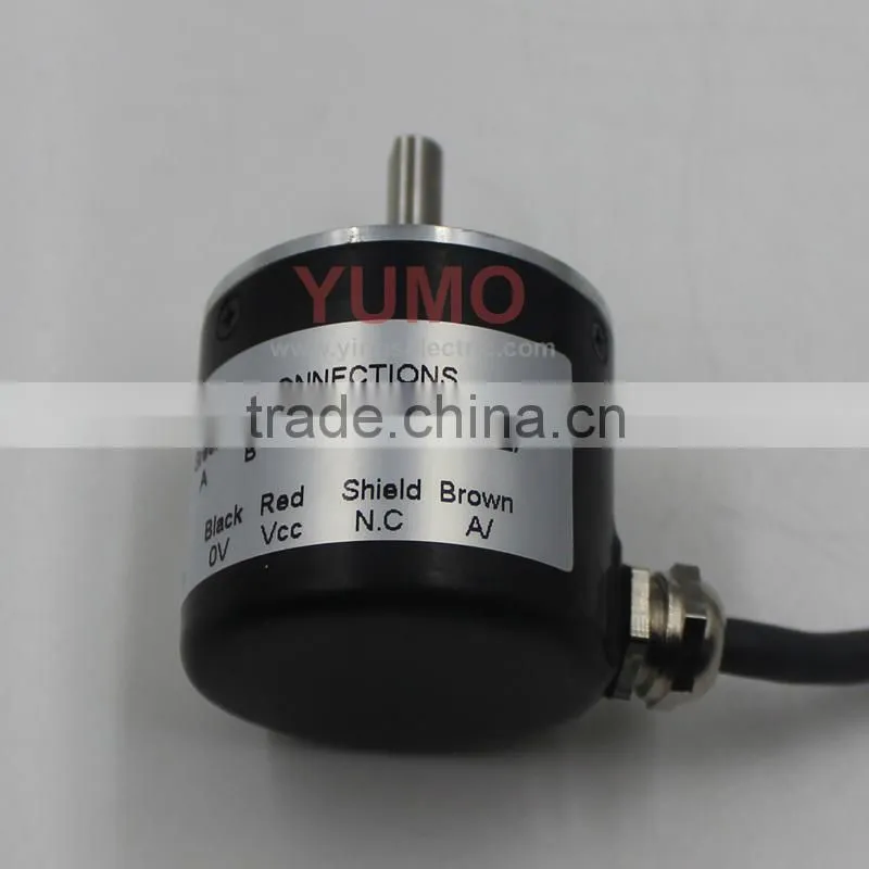 YUMO ISC3806 200PPR 5V CNC system Solid shaft encoder optical price incremental rotary encoder