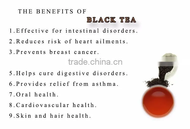 English Afternoon Tea Earl Grey Tea Material Lapsang Souchong Black Tea