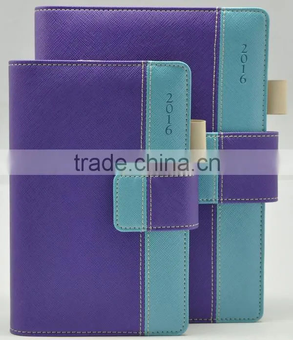 multi color leatherette ring binders