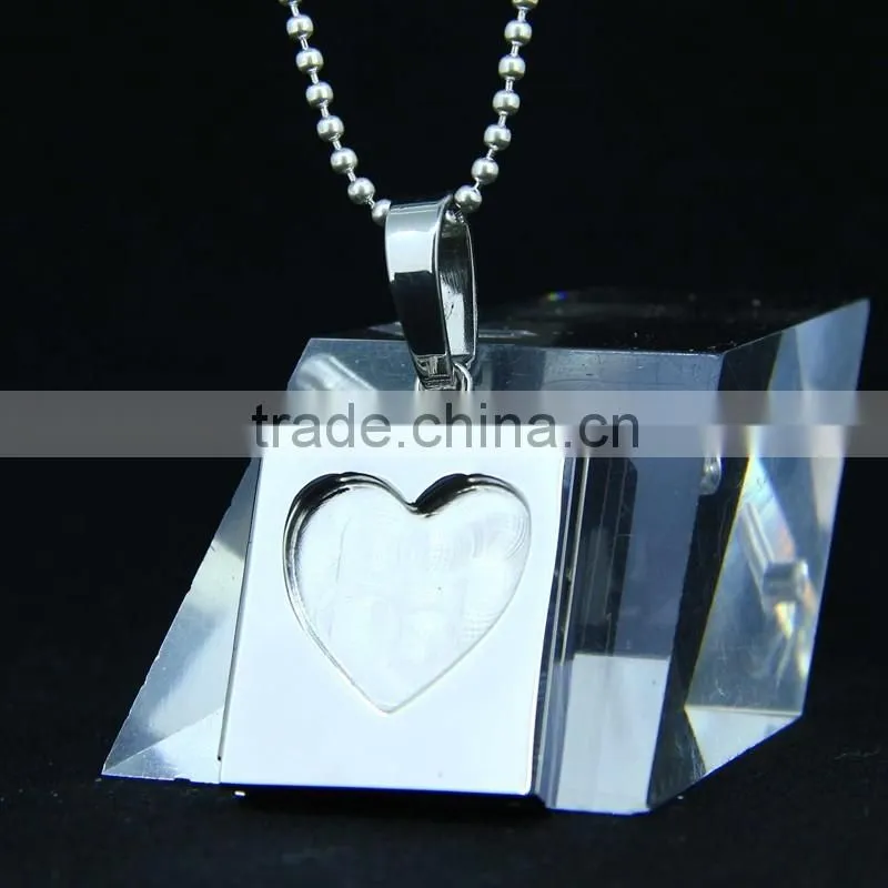 stainless steel book pendants new design