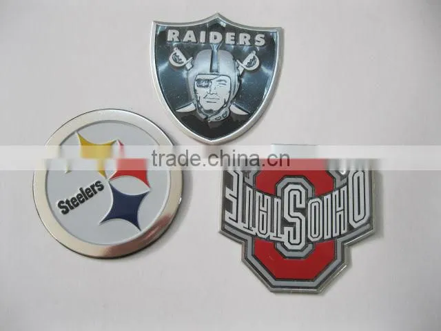 white star shaped metal sticker