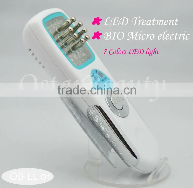 (CE Proof) Face Tightening Skin Care LED Light with Microcurrent PDT LL 01