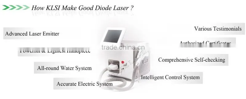 High energy portable Laser Diode 808nm / 808 Diode Laser Hair Removal / 808 Laser price