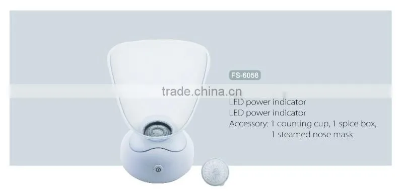 Good quality YL-S05 portable facial steamer magnifying lamp moisturizer/Facial Steamer With Ozone