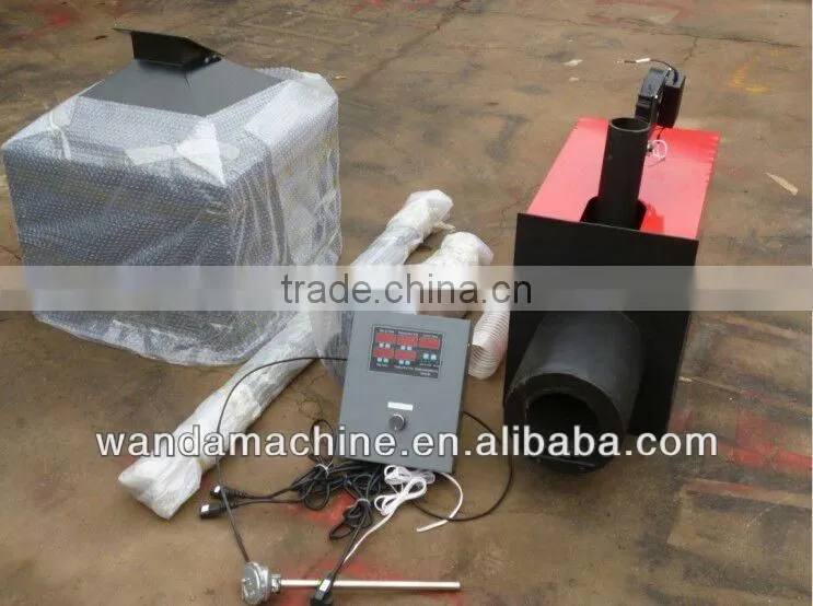 pellet burner controller with high efficiency and low consumption