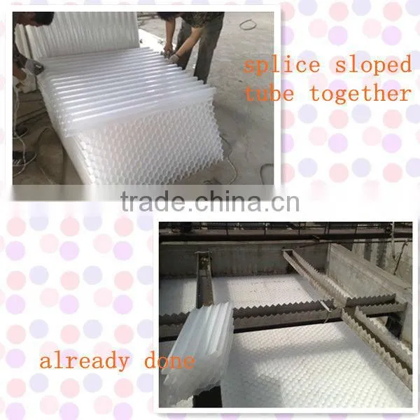 PP Plastic honeycomb pipe,Honeycomb inclined pipe,Plastic hexagon honeycomb packing