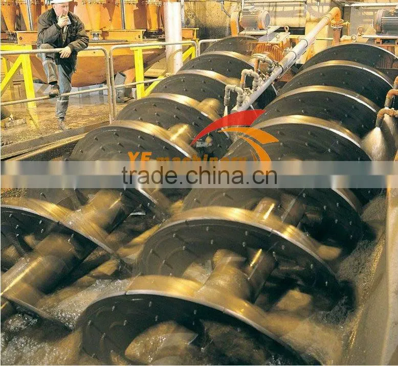 Classifying machine / high weir ore Spiral classifier for iron ore, copper, zinc, gold ,nickel, manganese