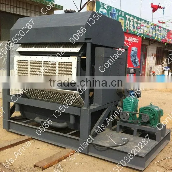 Recycled paper egg carton box making machine