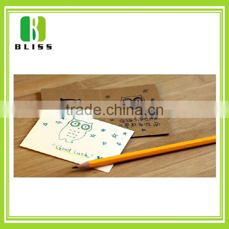 Paper Handmade Decoration Birthday folding thank you custom design die cut a4 size christmas greeting paper card