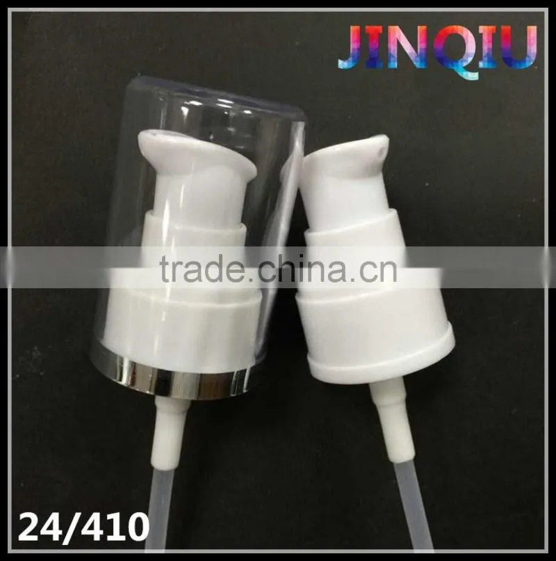 24/410 Cream Pump Dispenser with AS Transparent Cap
