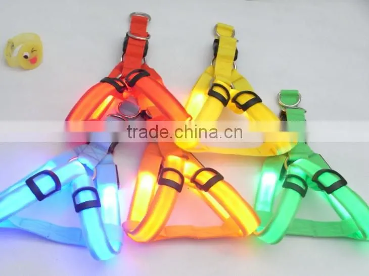 Waterproof led usb rechargeable flashing dog collars & leashes
