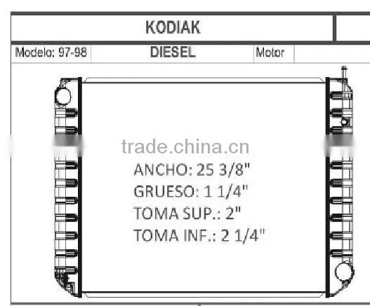 UK Brand 3CX JCB Excavator Parts italian radiator