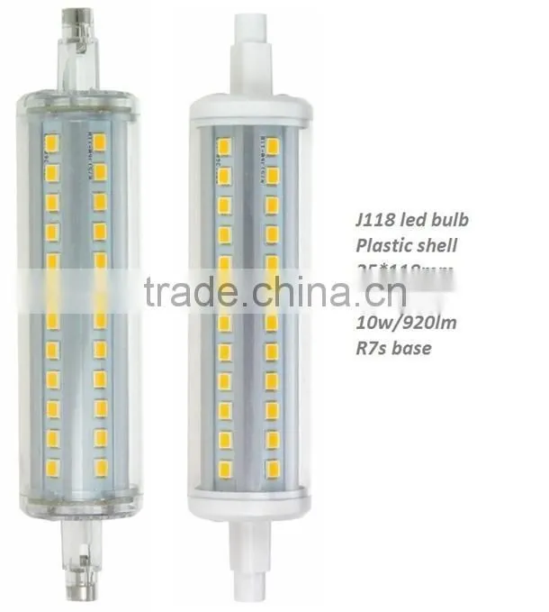 J118 10W 920LM 360degree R7S Corn LED 100w halogen replacement PC plastic 5050 smd wholesale from China Alibaba