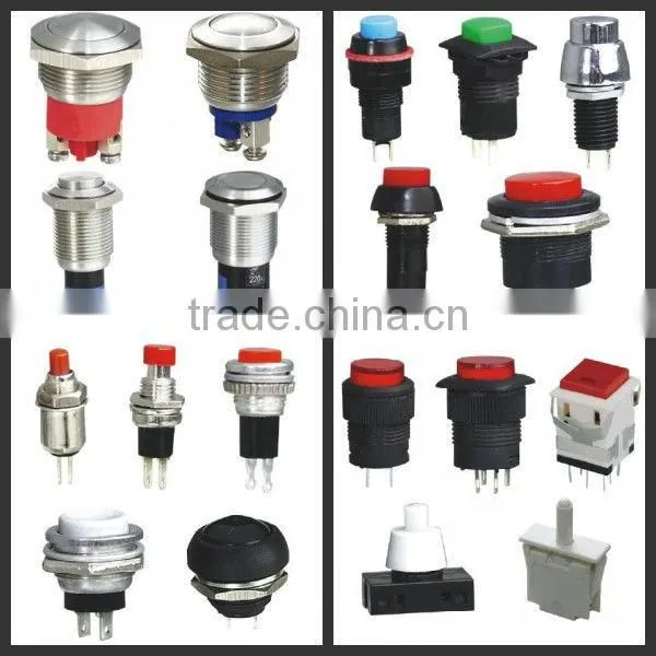PS23-16 250VAC ON-OFF RED 16A push button switch