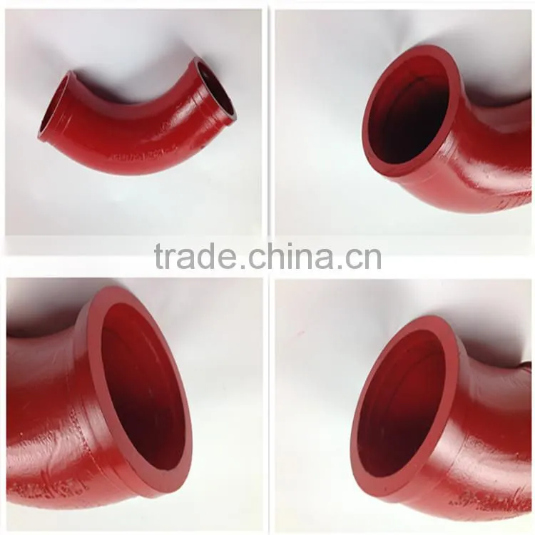 Hot sale elbow pump concrete pump twin wall elbow R275 45