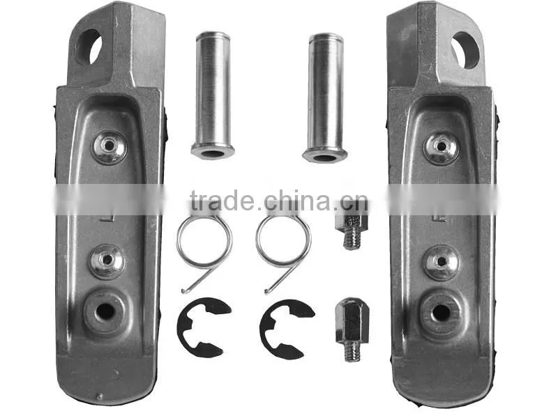 Front Footrests Foot Pegs For KAWASAKI ZZR1400 ZX-14 ZX14 GTR1400 ZG1400 06-12