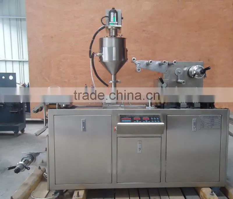 DPP80 Mini type liquid fluid chocolate Automatic Blister Packing Machine