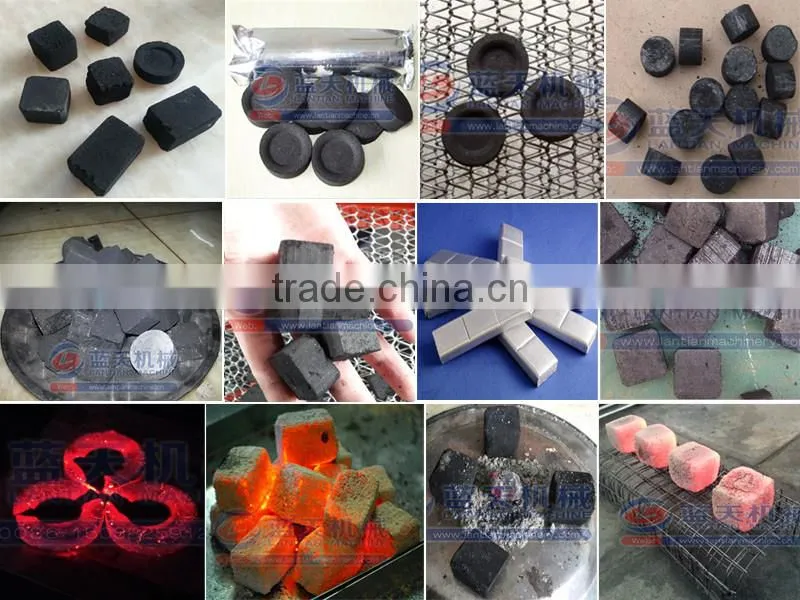 Latest design high output shisha charcoal tablet briquette forming machine