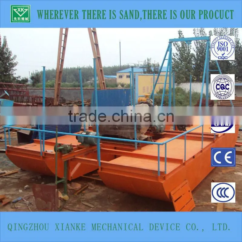 China Made Jet Suction River Sand Dredger For Sale