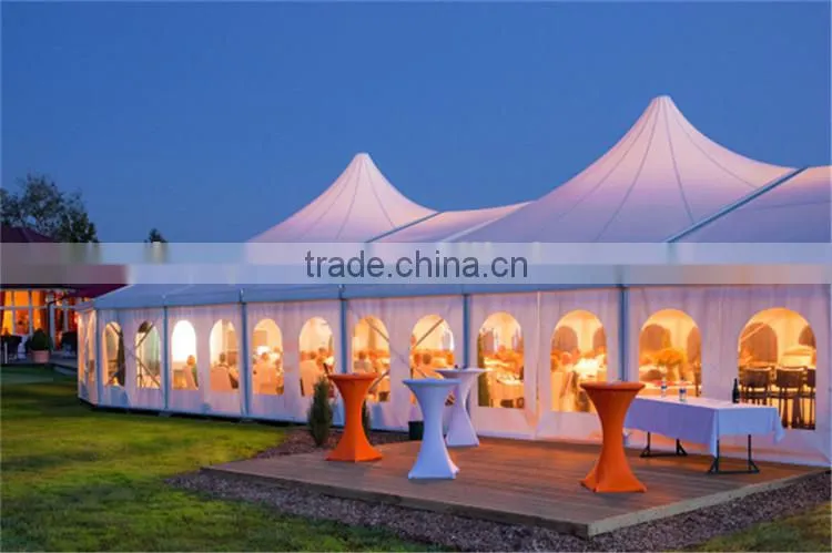 New design cheap canopy tents 20x30 multi-side dome tent for sale