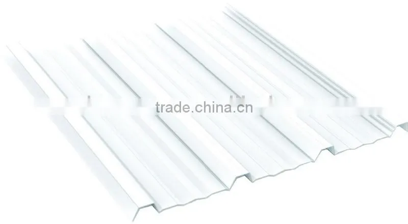 Colored Polycarbonate Sheets in Profiles (Valuview Opal series)