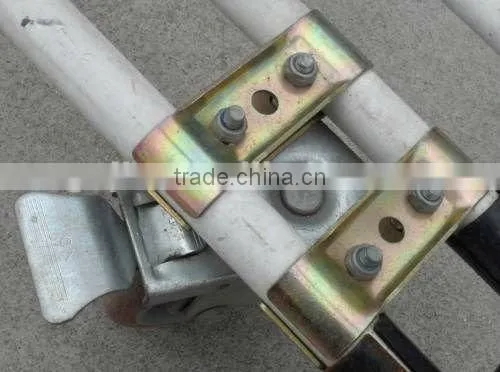 fixed flat plate caster 4" CA-1 PU wheel