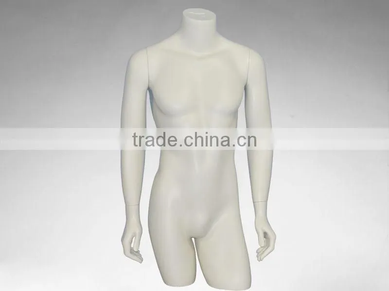 hot sale muscle half body mannequin man for T-shirt display