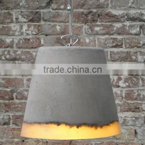 handmade artistic handicrafts Cement lamp shade