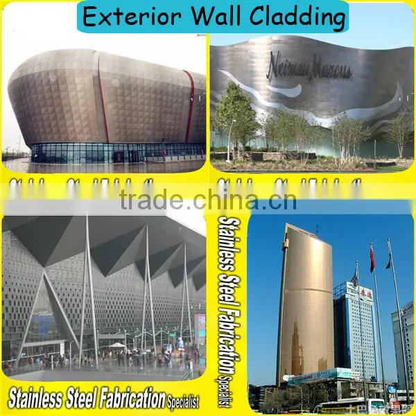 Customed Perporated Stainless Steel Sheet Metal Wall Art Decor