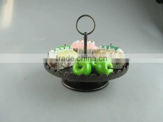 Metal material cake stand for weeding/daily use