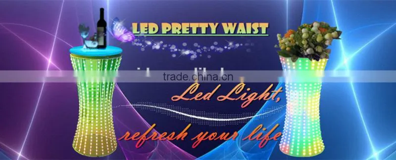 New Nightclub disco table stand string lights SMD5050 led reception desk