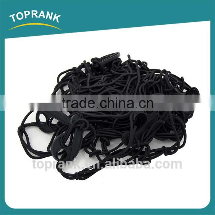 1.8*2.4M car roof luggage nets, elastic auto cargo net with hook