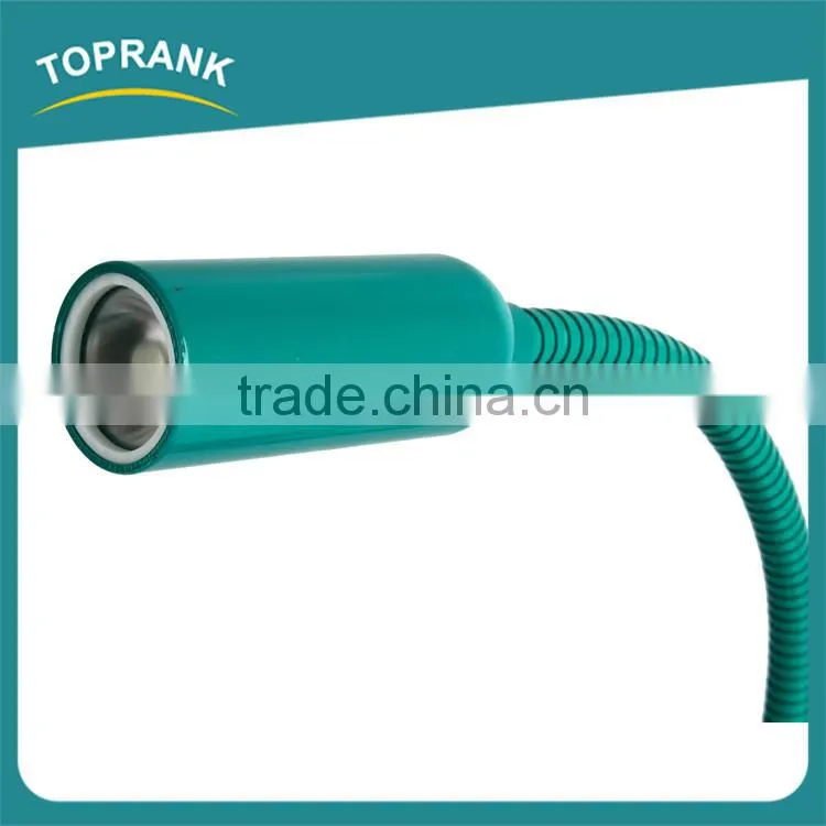 High quality rechargeable clip lamps led bedside flexible snake led reading lamp