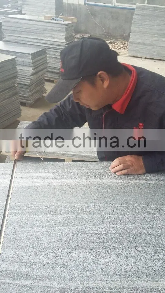 Popular Black Color Granite Tiles