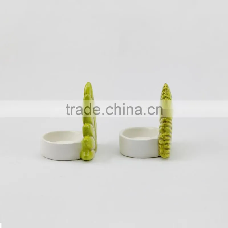 Leaf Shaped Tealight Candle Holder