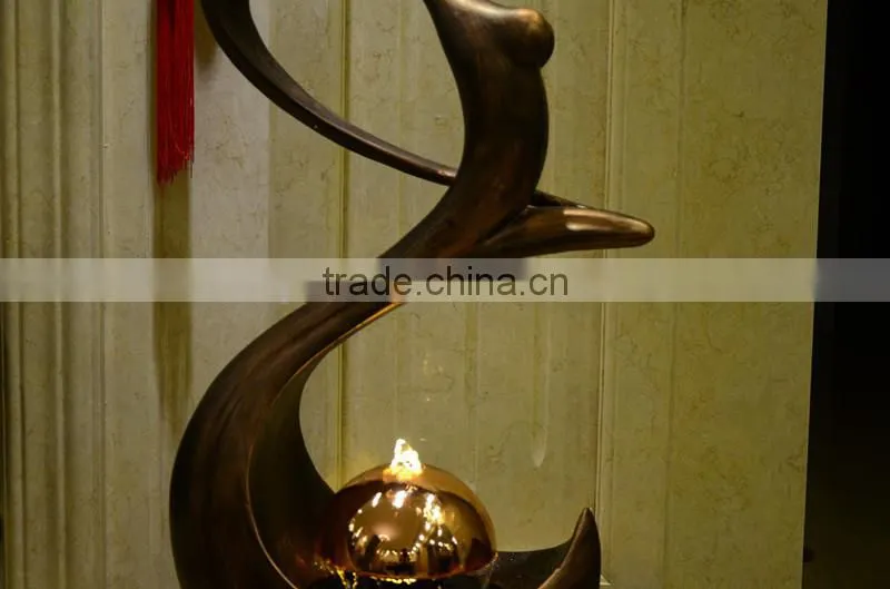 running water craft,artwork fountain,water artware