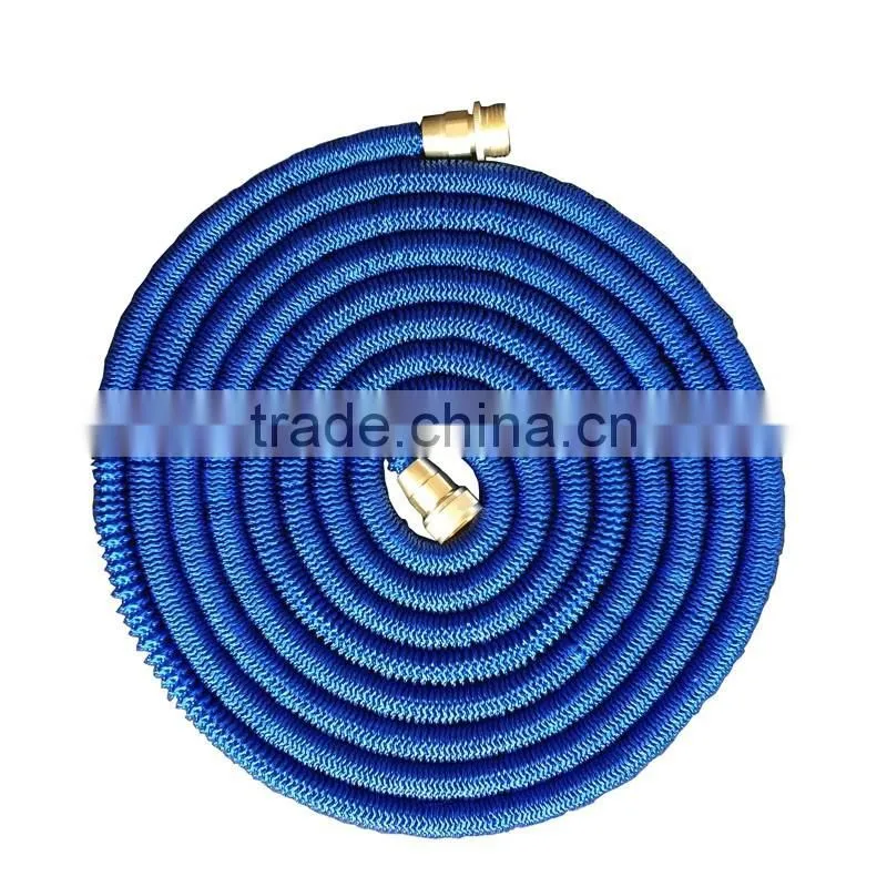 2016 Newest High Quality brass fitting expandable fabric Stretch hose