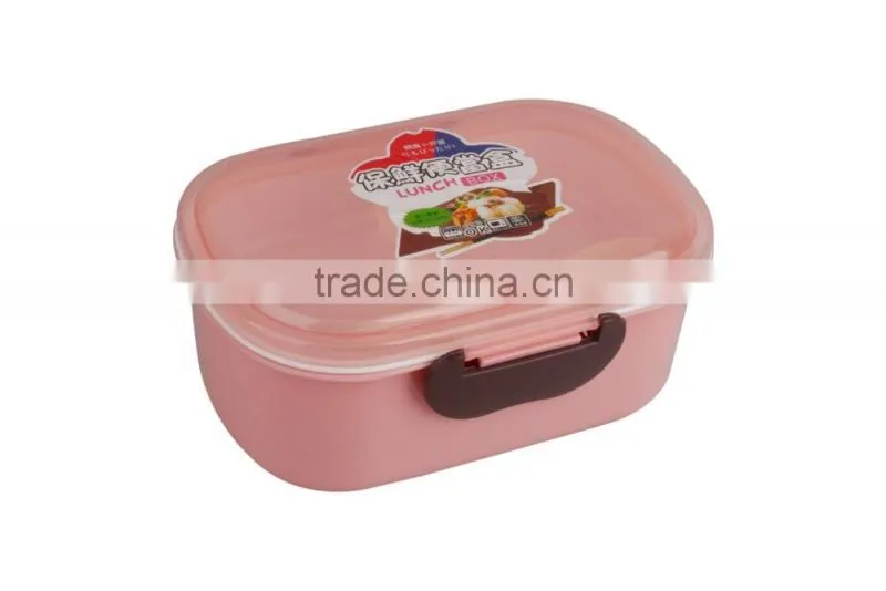 2016 Plastic Double Deck Rectangular Food Container