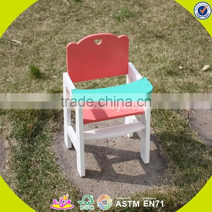 Wholesale top quality wooden baby high chair household wooden baby high chair best furniture sale W08F006