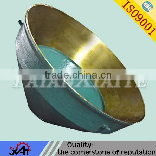 grinding ore rolling mortar wall high manganese steel
