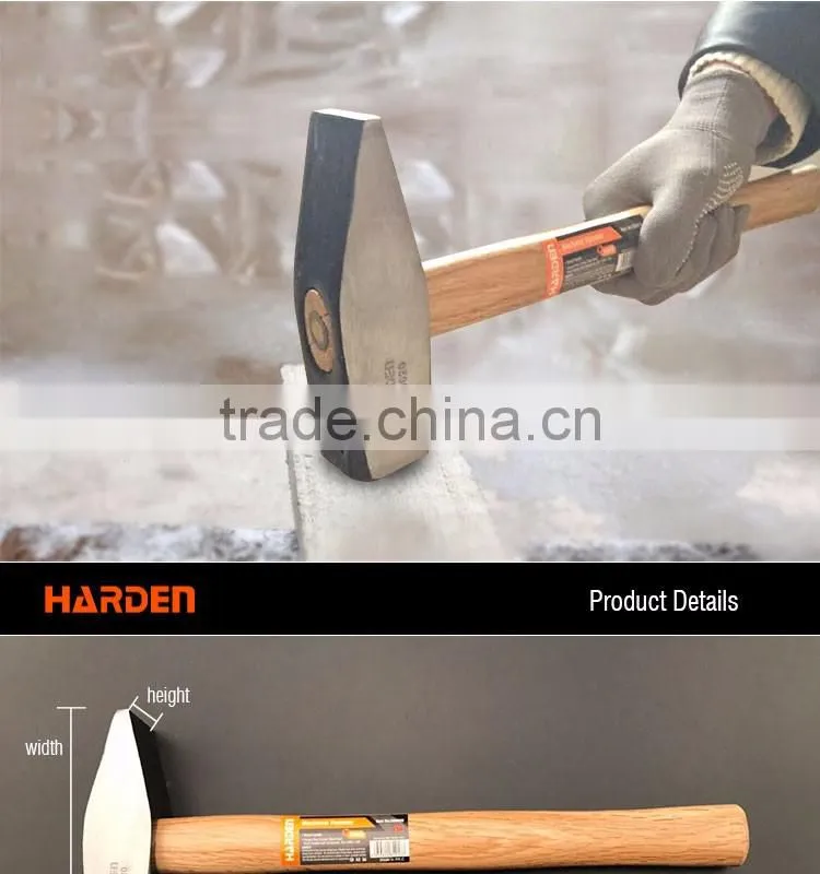 Machinist Hammer With Wood Handle