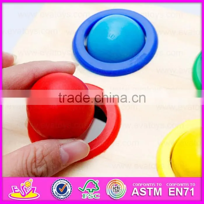 2016 hot sale baby wooden toy hammer W11G023