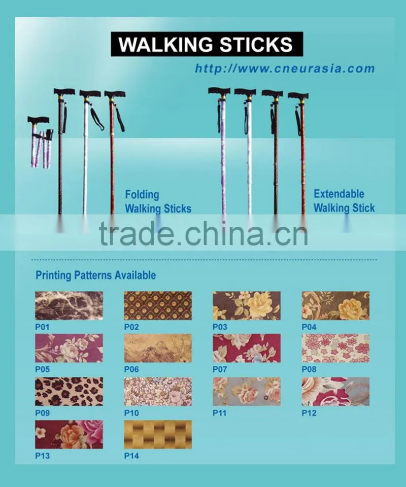 Elderly walking stick ALuminium alloy folding cane walking sticks