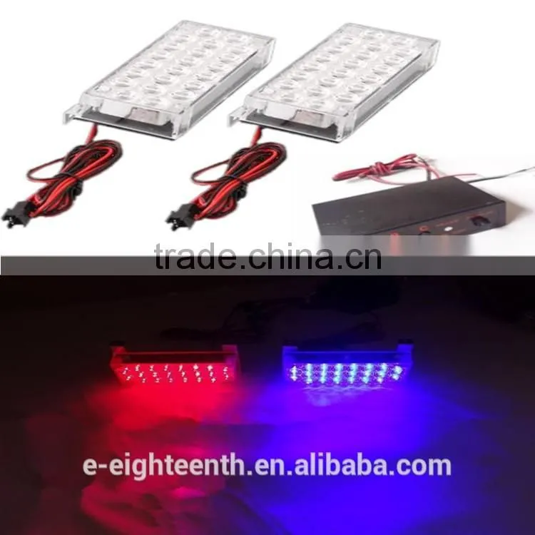 2016 new 2X 22 LED Car Auto Truck Strobe Safe Lights Bright Flash Warning White Lamp