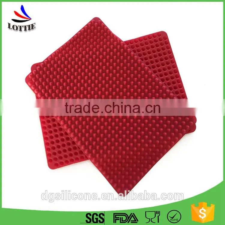 China manufacturer Custom Private Label Silicone Baking Mat Set, Non stick Silicone Baking Mat